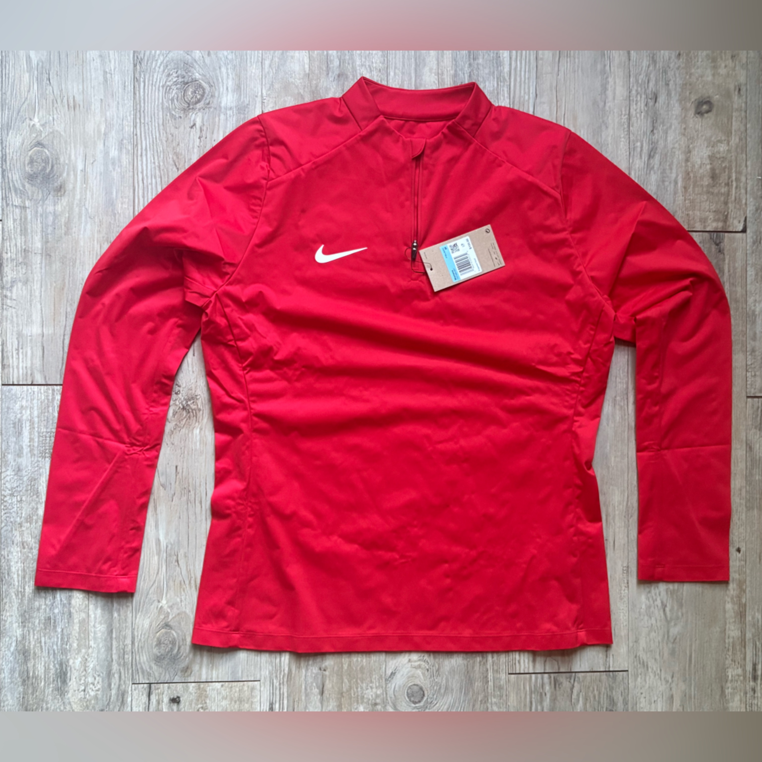 Nike Women's Red Storm Fit Quarter Zip Jacket, Size Medium